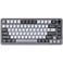 YUNZII B75 Mechanical Keyboard75 Layout with KnobHot Swappable RGB Backlit Gasket Mounted Creamy Typing DoubleShot PBT KeycapsCherry Profilefor WinMac Dark Grey Cocoa Cream V2 Switch