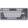 YUNZII B75 Mechanical Keyboard75 Layout with KnobHot Swappable RGB Backlit Gasket Mounted Creamy Typing DoubleShot PBT KeycapsCherry Profilefor WinMac Dark Grey Cocoa Cream V2 Switch