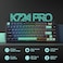 Redragon K724 PRO Wireless Gasket Gaming Keyboard wHype Screen Knob 81Key Mechanical Keyboard EasyControl 114 TFT Info Display 5Layer Noise Dampening Custom Linear Switch Dark Jade Color