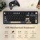 RedThunder K95 Wireless Mechanical Keyboard TFT Screen Knob TriMode BT5024GHzUSBC Hot Swappable Custom Prelubed Linear Pink Switches Gasket Structure RGB Gaming Keyboard BlackGold