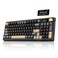 RedThunder K95 Wireless Mechanical Keyboard TFT Screen Knob TriMode BT5024GHzUSBC Hot Swappable Custom Prelubed Linear Pink Switches Gasket Structure RGB Gaming Keyboard BlackGold