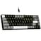 Newmen GM681 Mechanical Keyboard68 Keys Compact USB 60 Custom LED Backlit Hot Swappable Small Mini Computer Gaming Mechanical Wired Keyboard for PC Gamer Win MacBlackWhiteGreyRed Switch
