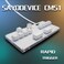 BTXETUEL SayoDevice CM51 Rapid Trigger Keyboard for OSUdjmax Rhythm Game with OUTEMU Hall Magnetic Linear Switches with Knob Custom Programmable Keypad WhiteOUTEMU Pink Switches CM51