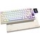 YUNZII AL80 Wireless Mechanical KeyboardFull Aluminum CNC Smart LCD DisplayHot Swappable Gasket Mount 75 Layout with KnobBT24GUSBCQMKVIA Support for WinMac Beige Gateron Zero Switch