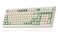 AULA S99 Gaming Keyboard Wireless Computer Keyboards TriMode Bluetooth24GHzUSBC Custom Creamy Keyboard with Number Pad RGB Backlit Media Knob Cute Programmable Keyboard for PC Gamer Green