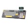 MIKIBY AJAZZ AK980 Wireless Keyboard with Smart Display Knob98 Mechanical Keyboard TriMode BT24GUSBC Hot Swappable PBT Keycaps with RGB Light for Win MacBlackMurad Switch