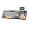 MIKIBY AJAZZ AK980 Wireless Keyboard with Smart Display Knob98 Mechanical Keyboard TriMode BT24GUSBC Hot Swappable PBT Keycaps with RGB Light for Win MacBlackMurad Switch