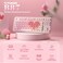 YUNZII B87 Wireless Mechanical KeyboardQMKVIA ProgrammableTKL Layout 87 KeysBT24GUSBCHot Swap Gasket Mount RGB Backlit Gaming with Wrist Rest for WinMac Pink Cocoa Cream V2