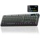 AULA F108 PRO Wireless Mechanical Keyboard with Screen KnobFull Size Keyboard with 8000mAh BatteryPrelubed SwitchesSide Printed PBT KeycapsRGB Backlit Hot Swappable Custom Gaming Keyboards