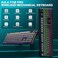 AULA F108 PRO Wireless Mechanical Keyboard with Screen KnobFull Size Keyboard with 8000mAh BatteryPrelubed SwitchesSide Printed PBT KeycapsRGB Backlit Hot Swappable Custom Gaming Keyboards