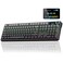 AULA F108 PRO Wireless Mechanical Keyboard with Screen KnobFull Size Keyboard with 8000mAh BatteryPrelubed SwitchesSide Printed PBT KeycapsRGB Backlit Hot Swappable Custom Gaming Keyboards