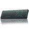 AULA F108 Wireless Mechanical Keyboard Full Size Gaming Keyboard with Number Pad Side Printed PBT Keycaps Prelubed Switches RGB Backlit Hot Swappable Creamy Sounding Computer Keyboards 108 keys
