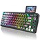 Redragon Wireless Mechanical Gaming Keyboard GasketMounted RGB Backlit Custom Keys 3ModeBluetooth24GUSB HotSwap PreLubed Switches Screen Control Knob Cyber Mecha Style Plasma Arc