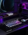 GravaStar Mercury K1 Pro Wireless Mechanical Gaming Keyboard 75 Layout RGB Custom Keyboard Electroplated Glossy Frame HotSwappable Linear Switches Cyberpunk Edition