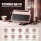 YUNZII QL75 Wireless Typewriter Hot Swap Retro Mechanical KeyboardPunk Round KeycapsRGB Backlit QMKVIA ProgrammableMultiDevice Keyboard with 24GHzTypeCBT50 Pink Cocoa Cream V2 Switch