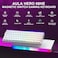 AULA Hero 68 HE 60 Gaming Keyboard Wired Hall Effect Magnetic Switch Keyboard with 8K Hz Polling Rate Side Printed PBT Keycaps RGB Backlit Light Box Customizable Web Software for PCMac Gamers