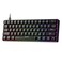 Newmen GM611 Mechanical KeyboardRainbow LED Backlit Gaming Wired Keyboards Compact Mini 61 Keys Portable 60 Percent Mechanical Keyboard with Black Keycapsfor Windows Laptop PC Linear Red Switches