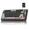 AULA S75 PRO Wireless Mechanical Keyboard with ScreenKnob 75 Hot Swappable Gaming Keyboard with Prelubed Switches RGB Backlit PBT Keycaps Creamy Sounding Pc Gaming Keyboards