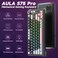 AULA S75 PRO Wireless Mechanical Keyboard with ScreenKnob 75 Hot Swappable Gaming Keyboard with Prelubed Switches RGB Backlit PBT Keycaps Creamy Sounding Pc Gaming Keyboards