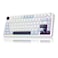 MechLands Aula F75 PRO 75 Wireless Gaming Keyboard Gasket Mechanical Custom Keyboard with FiveLayer Padding BT24GHzUSBC Hot Swappable Knob RGB Reaper Switches White Blue