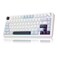 MechLands Aula F75 PRO 75 Wireless Gaming Keyboard Gasket Mechanical Custom Keyboard with FiveLayer Padding BT24GHzUSBC Hot Swappable Knob RGB Reaper Switches White Blue