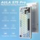 AULA S75 PRO Wireless Mechanical Keyboard with ScreenKnob 75 Hot Swappable Gaming Keyboard with Prelubed Switches RGB Backlit PBT Keycaps Creamy Sounding Pc Gaming Keyboards