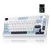 AULA S75 PRO Wireless Mechanical Keyboard with ScreenKnob 75 Hot Swappable Gaming Keyboard with Prelubed Switches RGB Backlit PBT Keycaps Creamy Sounding Pc Gaming Keyboards