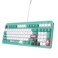 ASUS TUF Gaming K3 Gen II Hatsune Miku Edition Wired USB Gaming Keyboard 97Key Compact Layout OpticalMechanical RGB Switches PBT Keycaps Detachable Top Plate IP57 Rated PCMac Support Aqua