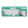 ASUS TUF Gaming K3 Gen II Hatsune Miku Edition Wired USB Gaming Keyboard 97Key Compact Layout OpticalMechanical RGB Switches PBT Keycaps Detachable Top Plate IP57 Rated PCMac Support Aqua