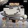 RK ROYAL KLUDGE R75 Wireless Mechanical Keyboard 75 Percent Custom Gaming Keyboard Gasket Mount RGB Backlit with Knob PBT Keycaps BT5124GHzUSBC Hot Swappable Cream Switch White