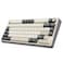 RK ROYAL KLUDGE R75 Wireless Mechanical Keyboard 75 Percent Custom Gaming Keyboard Gasket Mount RGB Backlit with Knob PBT Keycaps BT5124GHzUSBC Hot Swappable Cream Switch White