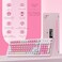 AULA S99 Gaming Keyboard Wireless Computer Keyboards TriMode Bluetooth Creamy Custom Keyboard with Number Pad RGB Backlit Media Knob Cute Programmable Keyboard for PC Gamer Gradient Blue