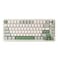 YUNZII B75 PRO Wireless Mechanical Keyboard75 Layout with KnobHot Swap Gasket StructureCreamy Prelubed SwitchesRGB BacklitBluetoothTypeC24G for WinMac Matcha Green Milk Switch