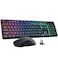 Redragon S107KS Wireless Gaming Keyboard and Mouse RGB Backlit 3 Mode Wired24GBT Up to 10000 DPI Gaming Mouse with Software Ultra Lightweight 65g 25 Key AntiGhosting Keyboard for PC