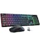 Redragon S107KS Wireless Gaming Keyboard and Mouse RGB Backlit 3 Mode Wired24GBT Up to 10000 DPI Gaming Mouse with Software Ultra Lightweight 65g 25 Key AntiGhosting Keyboard for PC