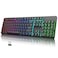 Redragon K521KS Wireless Gaming Keyboard TriMode BT24GUSBC RGB Mechanical Feeling Keyboard with Multimedia Keys 4000mAh Battery AntiGhosting Compatible with PC Upgrade