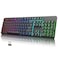 Redragon K521KS Wireless Gaming Keyboard TriMode BT24GUSBC RGB Mechanical Feeling Keyboard with Multimedia Keys 4000mAh Battery AntiGhosting Compatible with PC Upgrade