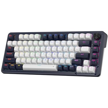 Redragon K673 HE Rapid Trigger Gaming Keyboard 81 Keys 8K Wired Mechanical Keyboard wNextGen UltraMag 100 POM Silky Magnetic Switch DualModule Floating Structure Design 5Layer Noise Dampening