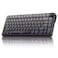 RedThunder K75 Wireless Mechanical Gaming Keyboard 75 Hot Swappable Creamy Keyboard with Knob RGB Backlit Prelubed Linear Switches Side Engraved PBT Keycaps WirelessWiredBT50 Gradient Gray