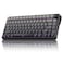 RedThunder K75 Wireless Mechanical Gaming Keyboard 75 Hot Swappable Creamy Keyboard with Knob RGB Backlit Prelubed Linear Switches Side Engraved PBT Keycaps WirelessWiredBT50 Gradient Gray