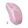 SOLAKAKA SM600 Pink Wireless Gaming Mouse with Honeycomb Shell Side ButtonsTriModesBT51BT5124GHz Lightweight RGB Wireless Mouse for PCTabletDesktopOfficeGames