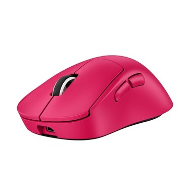 Logitech G PRO X Superlight 2 DEX Wireless Gaming Mouse 60g proGrade RightHanded Mouse with 5 programmable Buttons USBC Charging 44k DPI Sensor up to 8 kHz Polling for PCMac Magenta