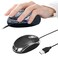 ANRANK UM2030AK Black USB Optical 3Button 3D Mouse Scroll Wheel LED Light Mouse Mice for PC Laptop Computer 10 Pack