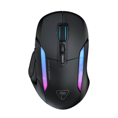 Turtle Beach Kone II Air Wireless RGB Gaming Mouse 350Hr Rechargeable Battery 26000 DPI Optical Sensor 100M Click Optical Switches 21 Customizable Inputs Ergonomic 4D Scroll Wheel Ash Black