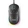 DIERYA M1SE Wired Gaming Mouse with Honeycomb Shell 12800DPI Optical Sensor 6 Programmable Macros Software Support for Custom Key Config and RGB Settings for Windows 7810XP Vista LinuxBlack