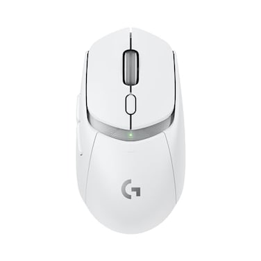 Logitech G309 Lightspeed Wireless Gaming Mouse Lightweight LIGHTFORCE Hybrid Switches Hero 25K Sensor 300 Hour Battery Life with AA Battery 6 Programmable Buttons PC Mac White