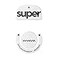 Pulsar Gaming Gears Superglide Glass Mouse Skates Consistent Controllable Glide Polished Round Edge Super Balanced Gaming Mouse Feet with Durable Sole for Logitech G Pro X Superlight1 TypeC White