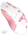 DAREU Sakura Pink Wireless Wired Gaming Mouse DualMode Rechargeable 6 Programmable Buttons10K DPIRGB and 7 Adjustable DPI Levels up to 150IPS 1000Hz Polling Rate for PC Notebook Mac