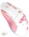 DAREU Sakura Pink Wireless Wired Gaming Mouse DualMode Rechargeable 6 Programmable Buttons10K DPIRGB and 7 Adjustable DPI Levels up to 150IPS 1000Hz Polling Rate for PC Notebook Mac