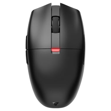 FANTECH ARIA XD7 Wireless Gaming Mouse Pixart 3395 Gaming Sensor 26000 DPI HUANO Switches Super Lightweight 59 Grams and Ambidextrous Egg Shape 3 Mode Connectivity Black